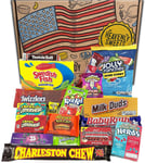 American Sweets Gift Box | Candy and Chocolate Hamper Selection | Classic USA |