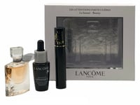 Lancome Mini Gift Set La Vie Bella 4ml EDP Advanced Genifique & Hypnose Mascara