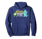 Disney Pixar Monsters Inc. Mike And Sully We Care Text Pullover Hoodie