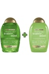 OGX Tea Tree Clarifying Shampoo . Conditioner for Oily and Greasy Hair 385ml