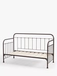 Wrought Iron And Brass Bed Co. Edward Day Bed, Single, Bronze