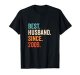 Best Husband Since 2009 | 15th wedding anniversary 15 years T-Shirt