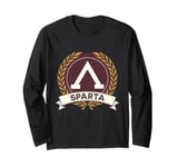 Sparta Symbol of the Spartans Long Sleeve T-Shirt