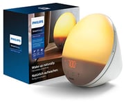 Philips Wake Up Light, White, 5 Natural Alarm Sounds