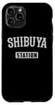 Coque pour iPhone 11 Pro Shibuya Gare de Tokyo Souvenir du Japon