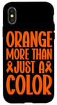 Coque pour iPhone X/XS Orange : plus qu'une simple sensibilisation aux couleurs