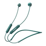 Écouteurs sans fil d'origine Lenovo SH1 Bluetooth 5.0 Puce HIFI Qualité sonore Casque de sport étanche Écouteurs magnétiques tour de cou-Vert