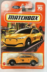 Matchbox Basic 2021 Ford Mustang Mach-E New York Taxi