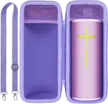 Dur Étui Housse Cas Compatible avec Ultimate Ears MEGABOOM 4 /MEGABOOM 3 Enceinte Bluetooth Portable (Violet)