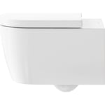 Duravit Me by Starck væghængt toilet, uden skyllekant, hvid