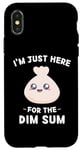 iPhone X/XS Kawaii Cute Dim Sum I'm Just Here For The Dim Sum Case