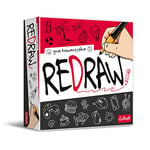 Trefl - Redraw - Jeu de société Dynamique, deviner, redessiner Les Dessins d'autres Joueurs, Devenir Artistes, Jeu pour Adultes et Enfants à partir de 10 Ans