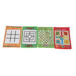 Snake And Ladder Kids Nine Men's Morris Portable Flying Chess Ludo Board SLS