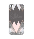 Coque Iphone 7 PLUS iphone 8 PLUS believe marbre geometrique tropical jungle gri