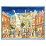 Nativity Star Richard Sellmer Advent Calendar  355 x 265 mm glitter