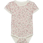 MinyMo kortermet body i bambus, rose tan