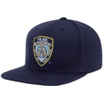 YP NYPD Emblem Snapback Cap Lightweight Patrol Outdoor Trekking Breathable Navy