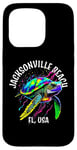 iPhone 15 Pro Jacksonville Beach Florida USA Abstract Turtle Design Case