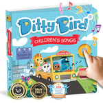 DITTY BIRD Livres musicaux: Comptines Amusantes, Les Roues du Bus. Interactifs, adaptés aux Tout-Petits de 1 à 3 Ans. Livres sonores Solides pour bébés.