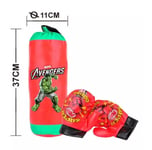 Avengers Hulk Kids Punching Bag Boxing Gloves Toy Children Gift 3 Pcs Set