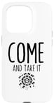 Coque pour iPhone 15 Pro Come And Take It Livre de lecture Bibliophile