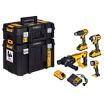 5054905305956 COMBO 18V 3x3.0Ah TSTAK set DCD778+DCF787+DCH033+DCL040 DEWALT DeW