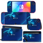 Kit De Autocollants Skin Decal Pour Switch Oled Console De Jeux Full Body, T1tn-Nsoled-1238