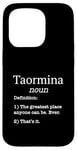 Coque pour iPhone 15 Pro Souvenirs de Taormina / Souvenir de Taormina Drôle Faux Définition