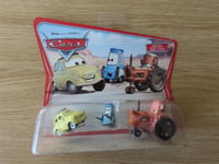 Mattel Disney Pixar Cars Movie Moments Luigi Guido & Tractor Diecast Model Set