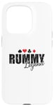 Coque pour iPhone 15 Pro Rummy Legend Hobby Jeu de cartes Romme