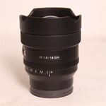 Sony Used FE 14mm f/1.8 GM Lens