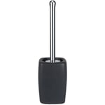 Spirella - Ensemble de brosses de toilette 'Retro' en grès noir 42 x Ø11,5 cm