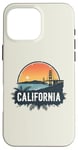 Coque pour iPhone 16 Pro Max Souvenir rétro avec horizon californien