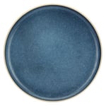 Rose&Tulipani Arpeggio Assiette ronde bleue en grès Diamètre 31 cm