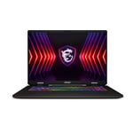 MSI Sword 17HX 17 Inch 16:10 QHD+ 240Hz Gaming Laptop - (Intel Core i7-14700HX, NVIDIA GeForce RTX 4060, 16GB RAM, 1TB SSD, Windows 11 Home) - Cosmos Grey