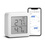 SwitchBot Room Thermometer Hygrometer indoor, Bluetooth Digital Temperature Hum