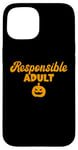 Coque pour iPhone 15 Costume d'Halloween responsable pour adulte