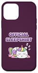 iPhone 12 mini Official Sleep Apparel Cute Kawaii Unicorn Sleeping Case