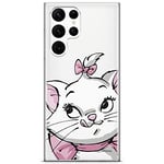 ERT GROUP Coque de téléphone Portable pour Samsung S22 Ultra Original et sous Licence Officielle Disney Motif Marie 001 Parfaitement adapté à la Forme du téléphone Portable, partiel imprimé