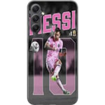 Samsung Galaxy A05s Genomskinligt Skal Lionel Messi - Rosa