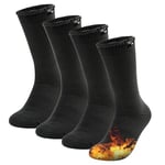 DG Hill (2pk or 4pk Thermal Socks for Men and Women, Heated Winter Boot Socks, Insulated for Cold Weather