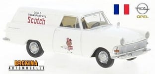 Opel Rekord P2 CarAvan (1960) "Scotch Colle" (Fr) - Brekina - Echelle 1/87 - HO