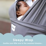 Sleepy Wrap Baby Carrier Newborn to Toddler - Hands-Free Baby Wrap Carrier - - -