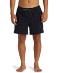 Quiksilver Homme Surfsilk Solid Volley 16 Maillot De Bain, Noir, XS EU