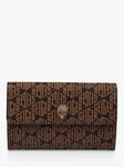 Kurt Geiger London Kensington Monogram Wallet Bag, Brown