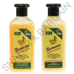 NEW XHC BANANA SHAMPOO & CONDITIONER 400ml DERMATOLOGICALLY TESTED PARABEN FREE