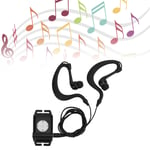 Swimming Music Player 130mAh Lossless Sound Quality Water Resistant MP3 Player