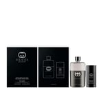 Gucci Guilty Pour Homme 90ml EDT for Men  Gift Set of 2 PCs BRAND NEW Genuine