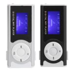 Portable Sports MP3 Flashlight Mini BackClip LCD Mini Screen Music Media Pla BST