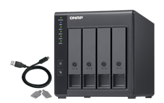 QNAP – 4bay 3.5" SATA HDD USBC Raid Expansion (TR-004) (Asiakaspalautus. Avattu pakkaus. Tarjoustu